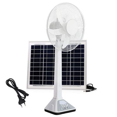 Вентилятор солнечной стойки пола вентилятора 12V 4.5Ah DC AC SAA 15W перезаряжаемые солнечный